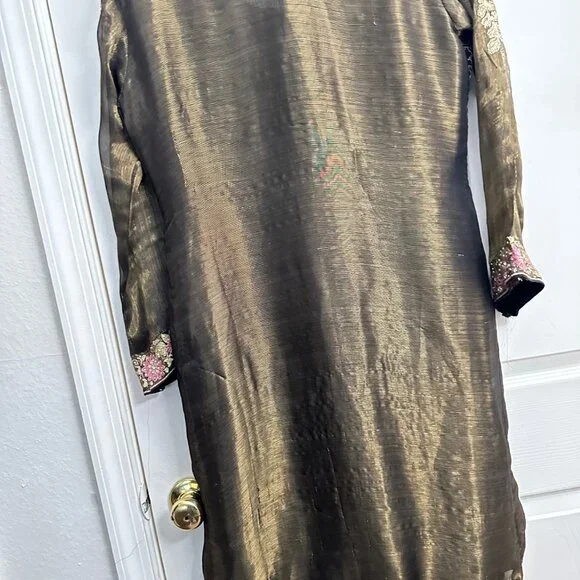 Shalwar Kameez Pakistani Indian Punjabi Suit - Picture 7 of 8